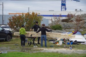 Boat building championship photo