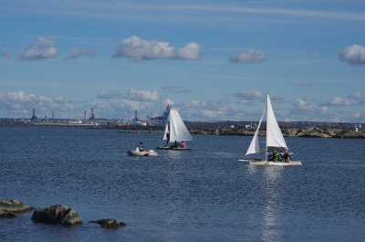 Boat building championship photo