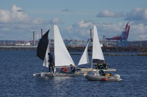 Boat building championship photo
