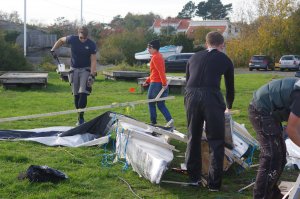 Boat building championship photo